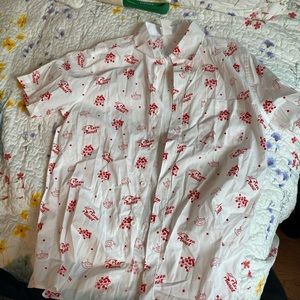 Pizza Planet Button Up